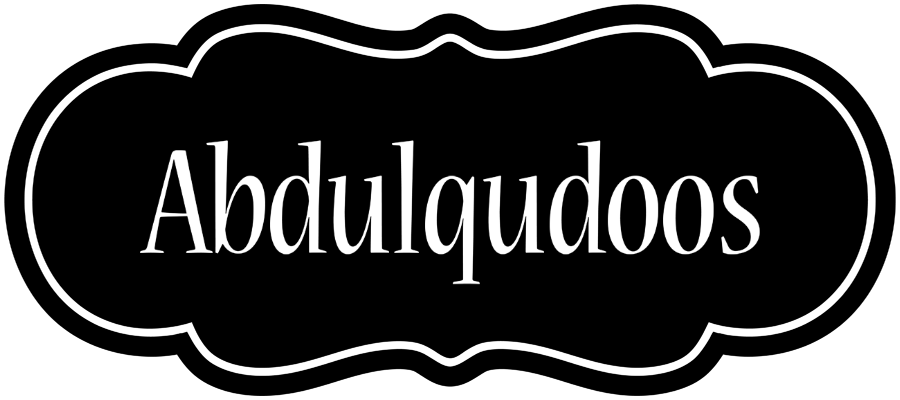 Abdulqudoos welcome logo
