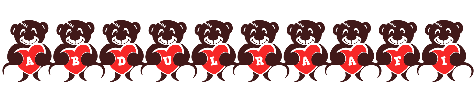 Abdulraafi bear logo
