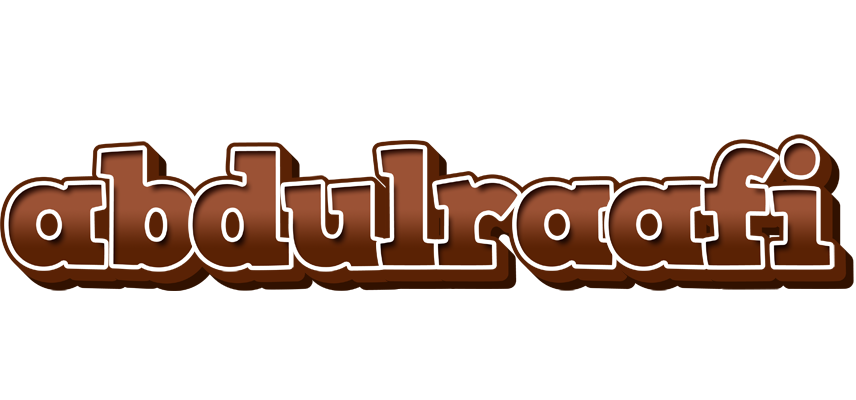 Abdulraafi brownie logo