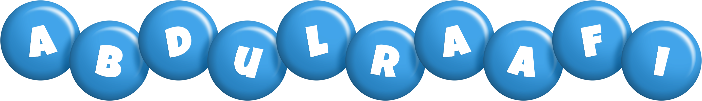 Abdulraafi candy-blue logo