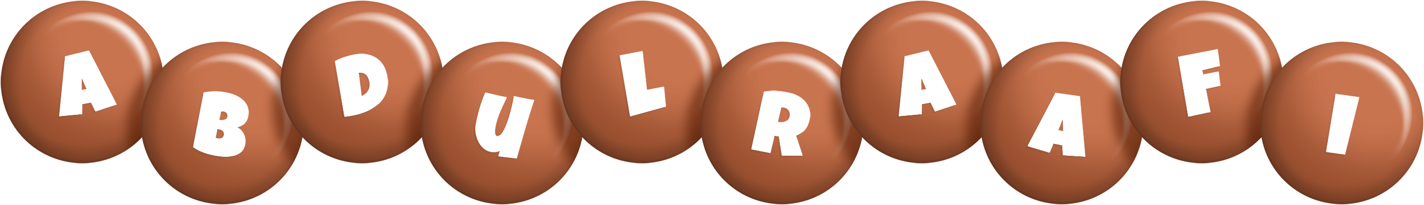 Abdulraafi candy-brown logo