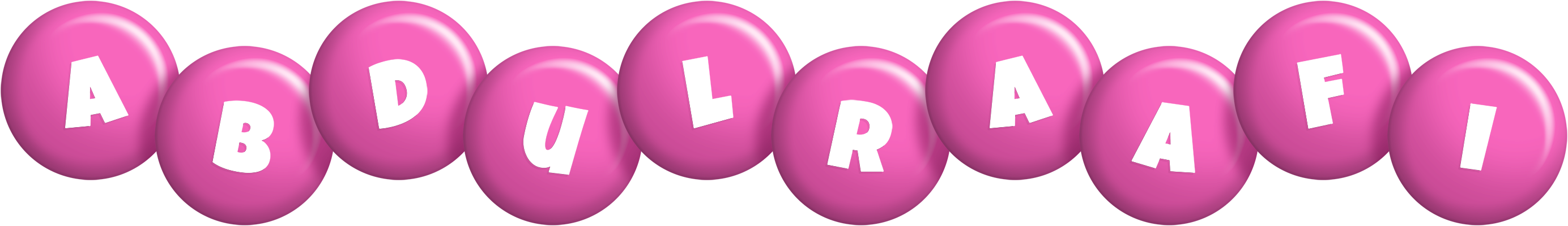 Abdulraafi candy-pink logo