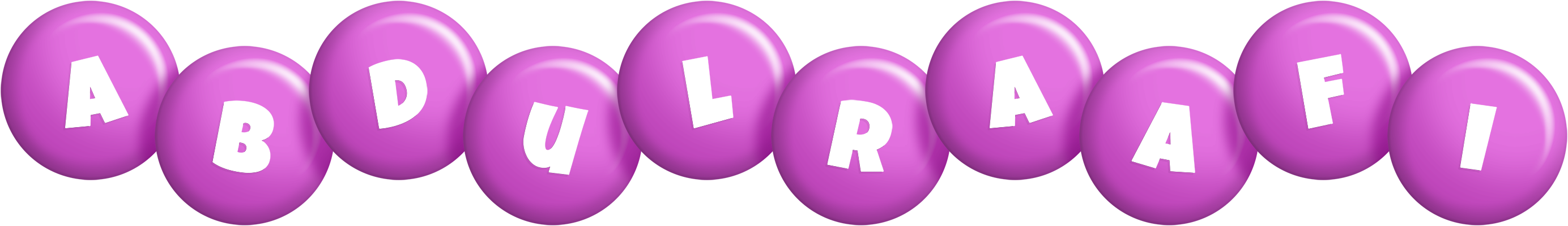 Abdulraafi candy-purple logo