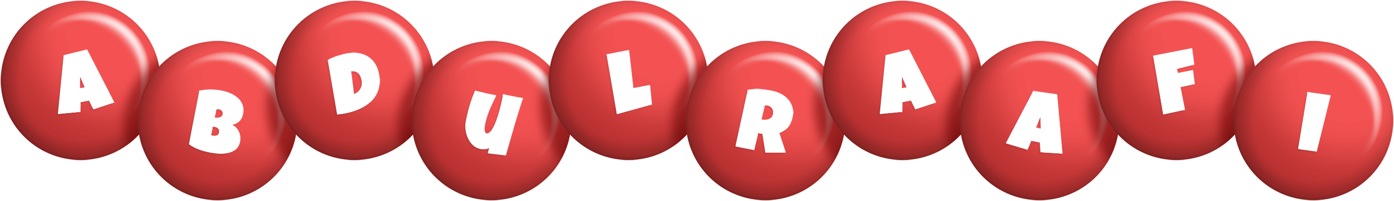 Abdulraafi candy-red logo