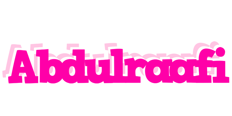 Abdulraafi dancing logo
