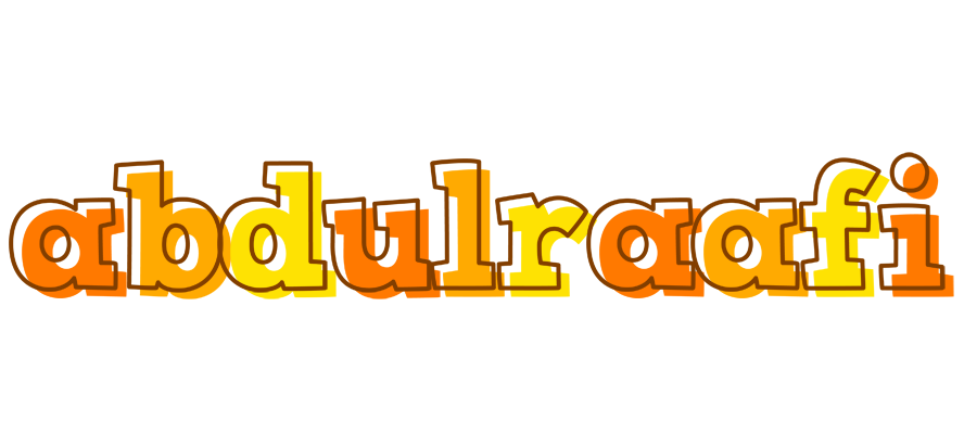 Abdulraafi desert logo