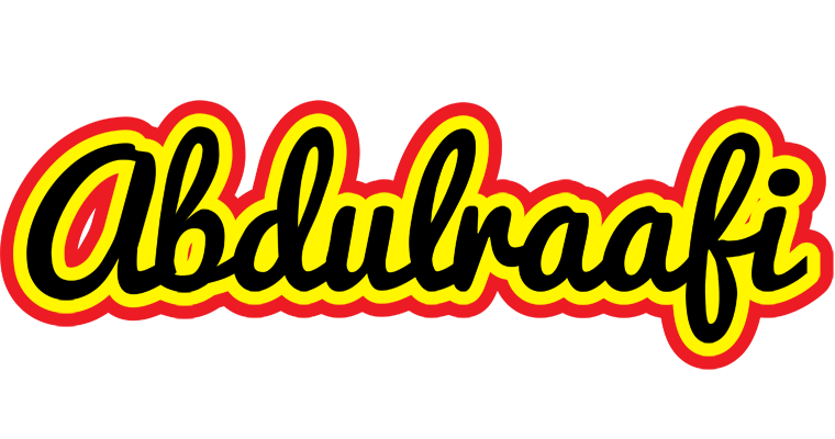 Abdulraafi flaming logo