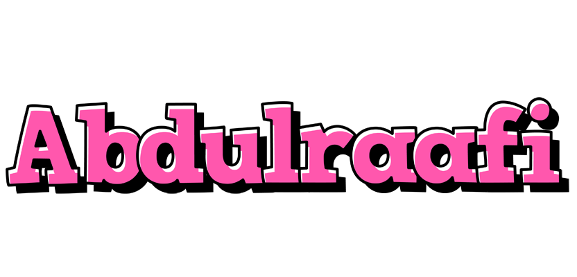 Abdulraafi girlish logo