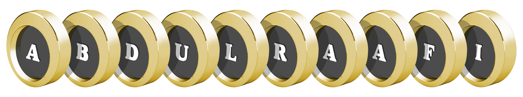 Abdulraafi gold logo