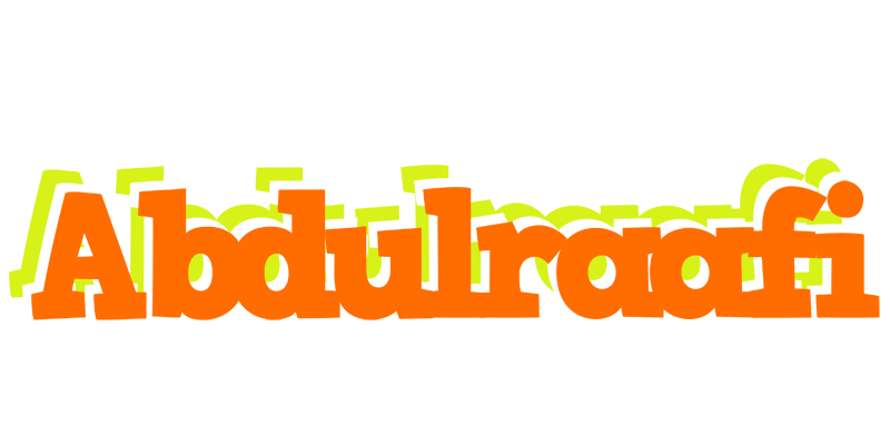 Abdulraafi healthy logo