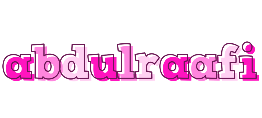 Abdulraafi hello logo
