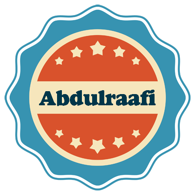 Abdulraafi labels logo
