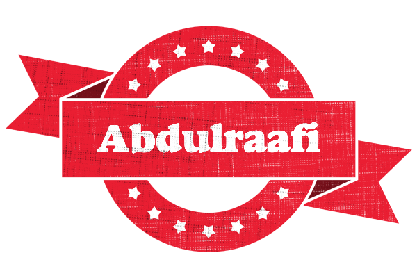 Abdulraafi passion logo