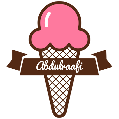 Abdulraafi premium logo