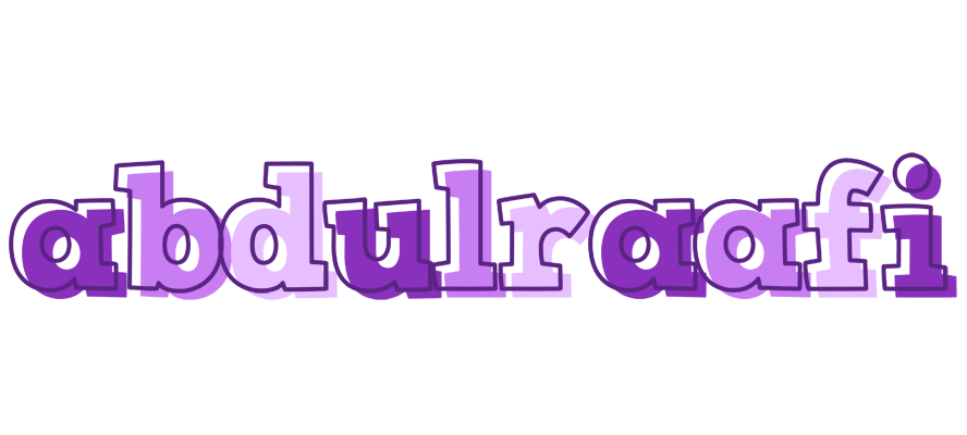 Abdulraafi sensual logo