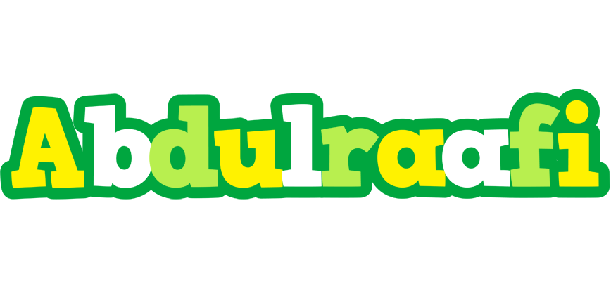 Abdulraafi soccer logo