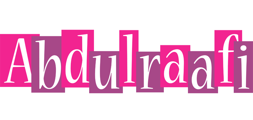 Abdulraafi whine logo