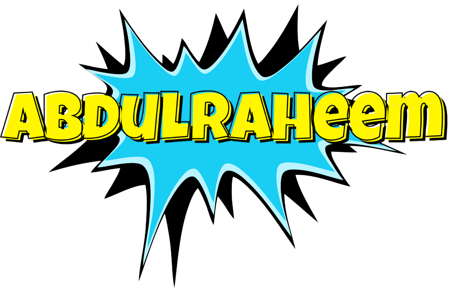 Abdulraheem amazing logo