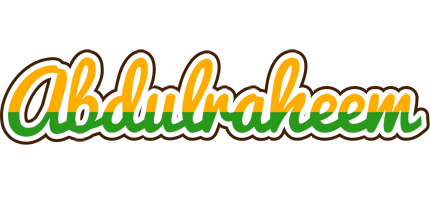 Abdulraheem banana logo