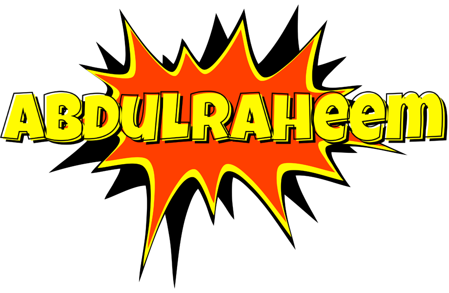 Abdulraheem bazinga logo