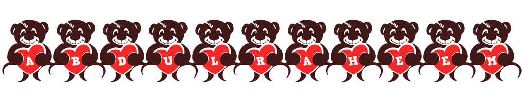 Abdulraheem bear logo