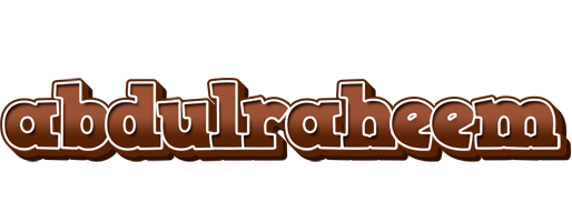 Abdulraheem brownie logo