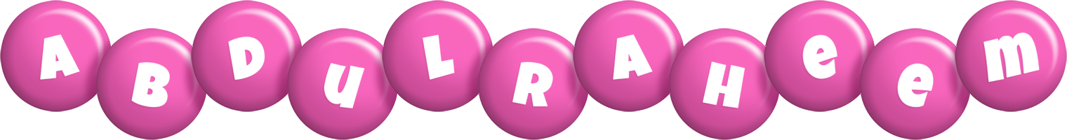Abdulraheem candy-pink logo