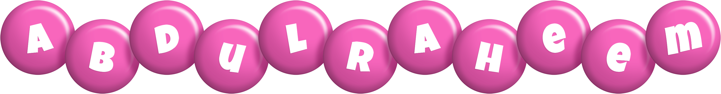 Abdulraheem candy-pink logo