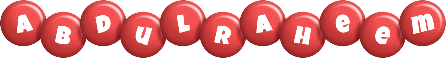 Abdulraheem candy-red logo