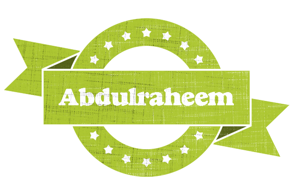 Abdulraheem change logo