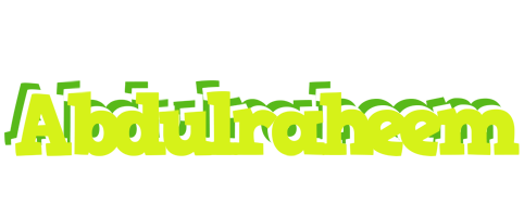 Abdulraheem citrus logo