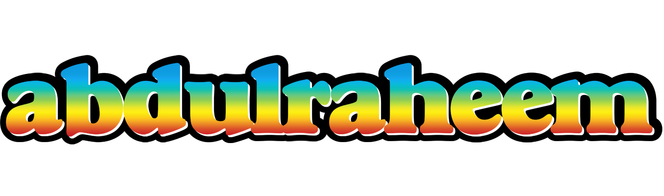 Abdulraheem color logo
