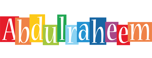 Abdulraheem colors logo