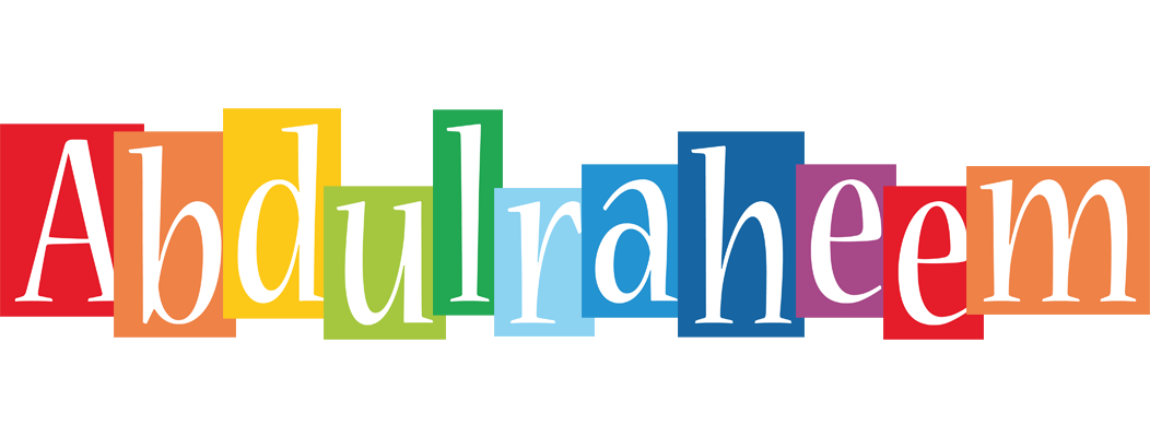 Abdulraheem colors logo