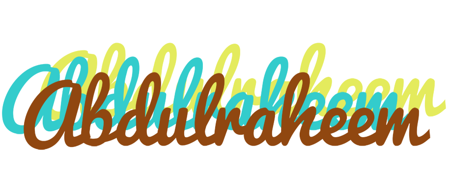 Abdulraheem cupcake logo