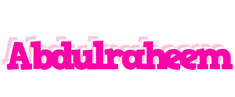 Abdulraheem dancing logo