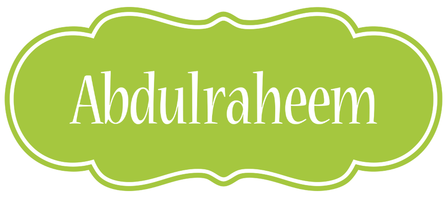 Abdulraheem family logo