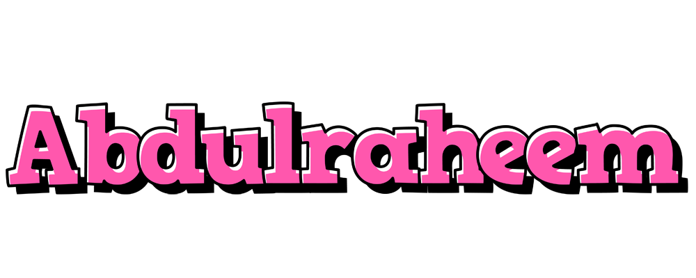 Abdulraheem girlish logo