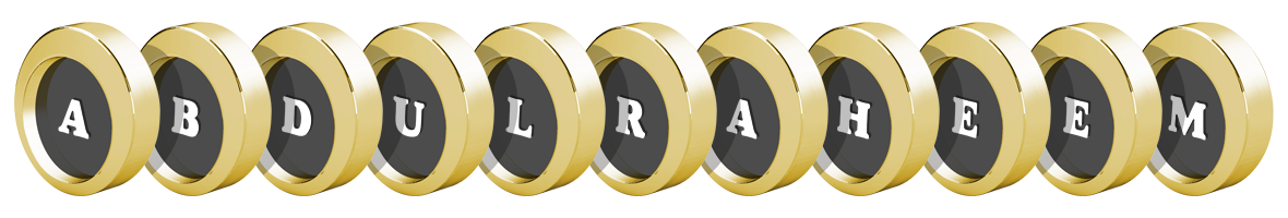 Abdulraheem gold logo