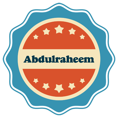 Abdulraheem labels logo