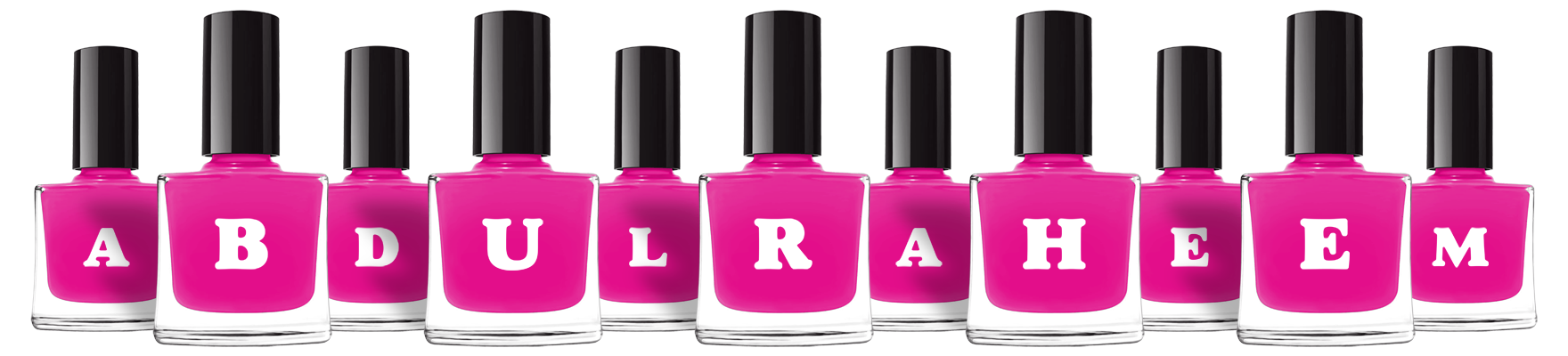 Abdulraheem nails logo
