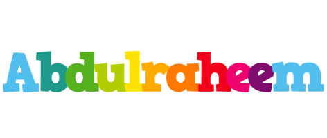 Abdulraheem rainbows logo