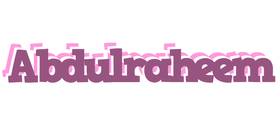 Abdulraheem relaxing logo