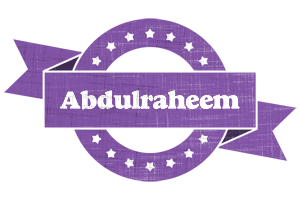 Abdulraheem royal logo