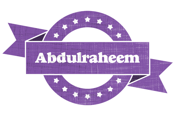 Abdulraheem royal logo