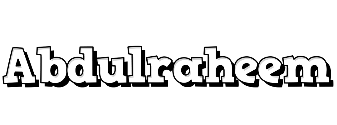 Abdulraheem snowing logo