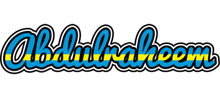 Abdulraheem sweden logo