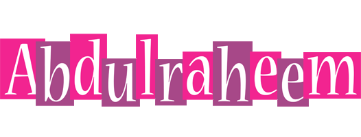 Abdulraheem whine logo