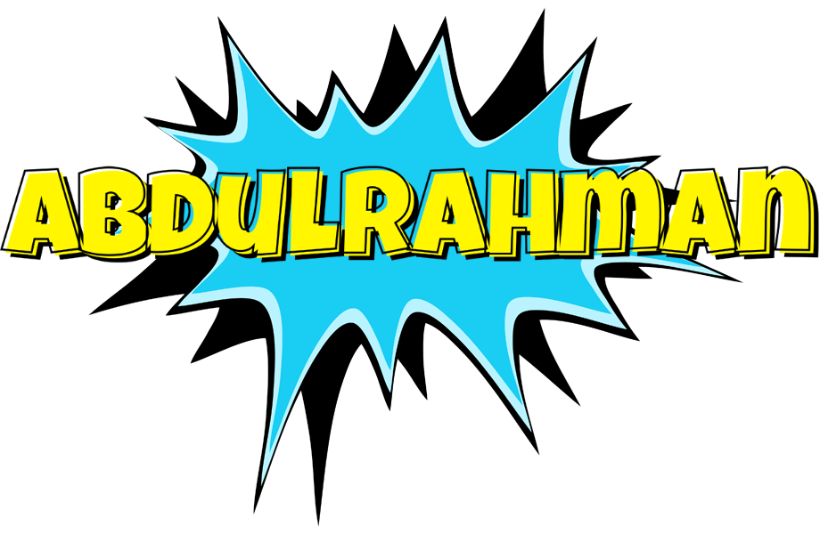 Abdulrahman amazing logo