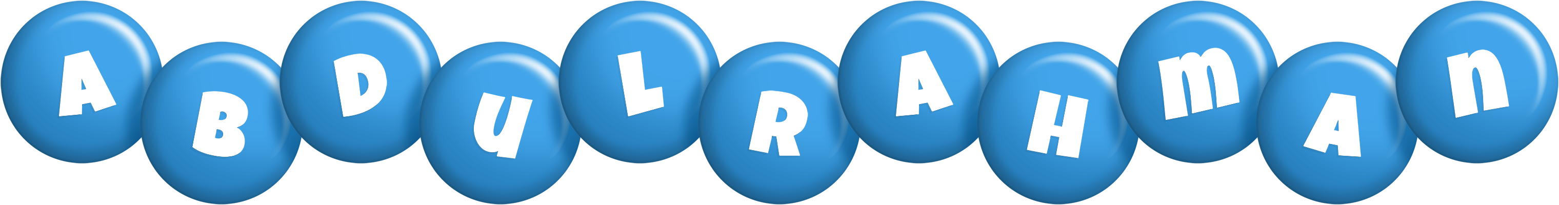 Abdulrahman candy-blue logo